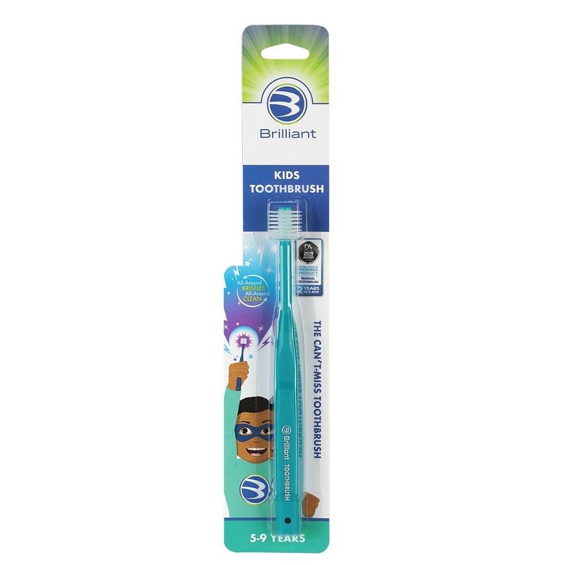 Brilliant Kids Toothbrush for 5-9 Years Purple