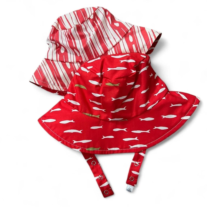 Organic Reversible Bucket Sun Hat – Field & Stream XXS (0-3 months)