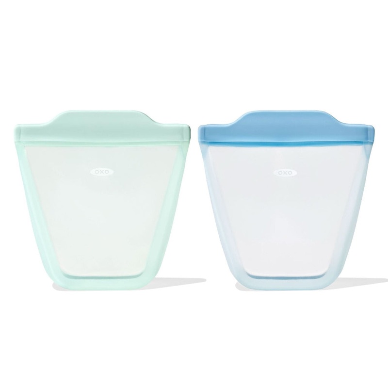 Silicone Reusable Bag – 2-Piece Stand-Up Cup Set