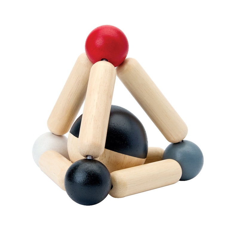 Triangle Clutching Toy – High Contrast