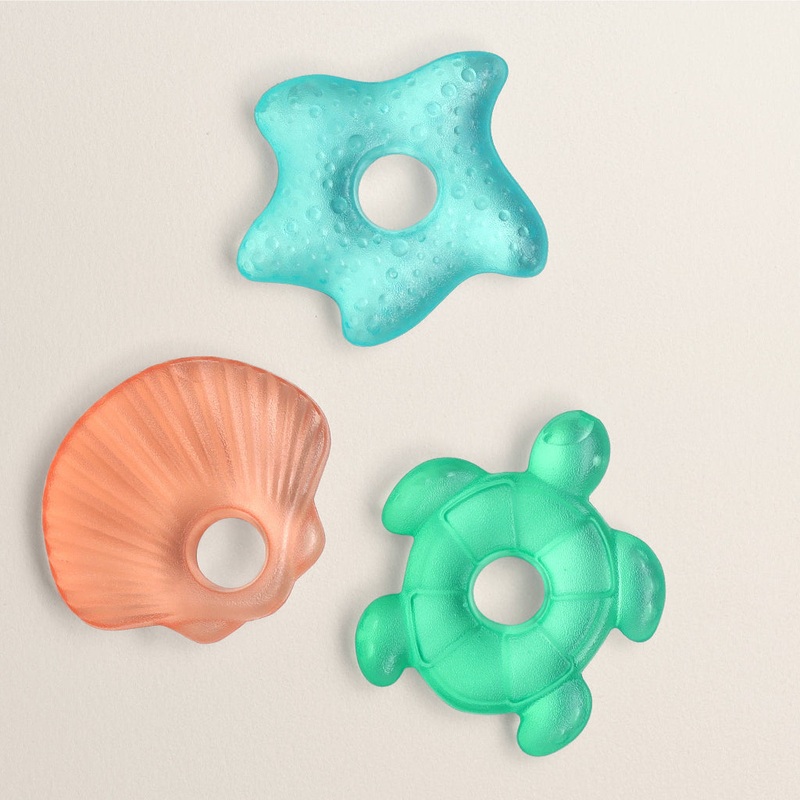 Cutie Coolers Water Filled Teethers (3-pack) – Seaside
