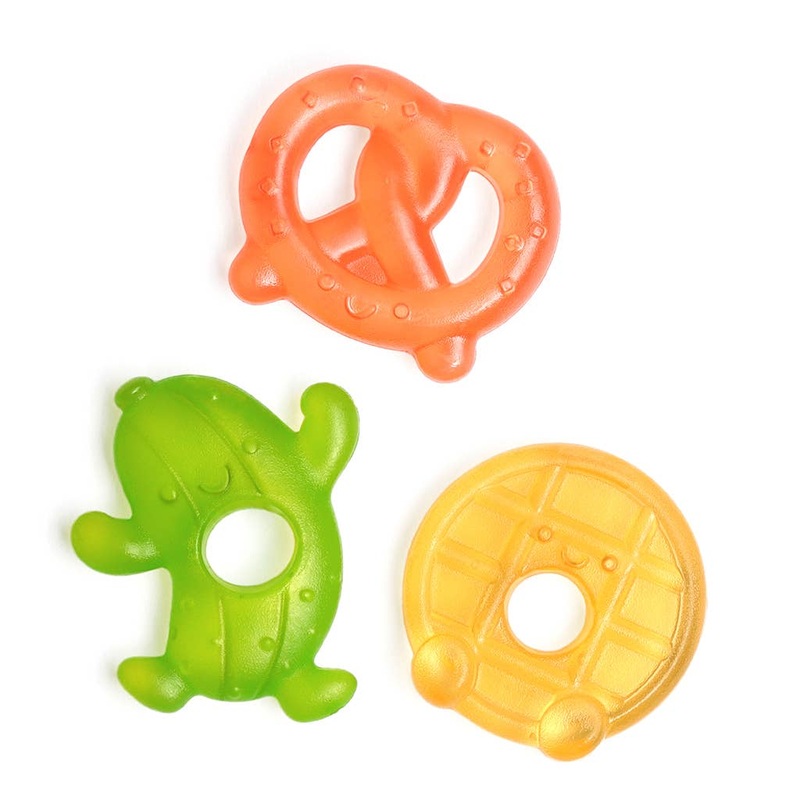 Cutie Coolers Water Filled Teethers (3-pack) – Silly Foods