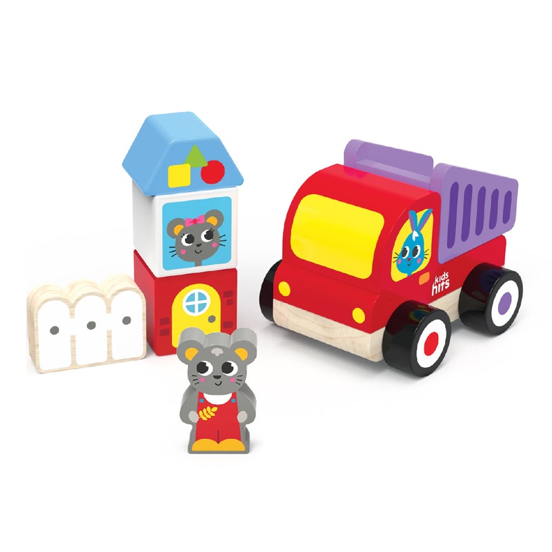 Wooden Building Set – Dump Truck